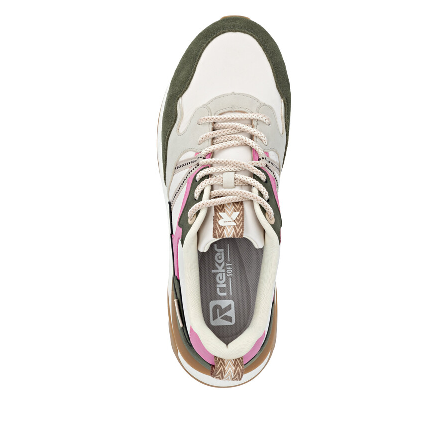 white trainers for women rieker sport w2501-83