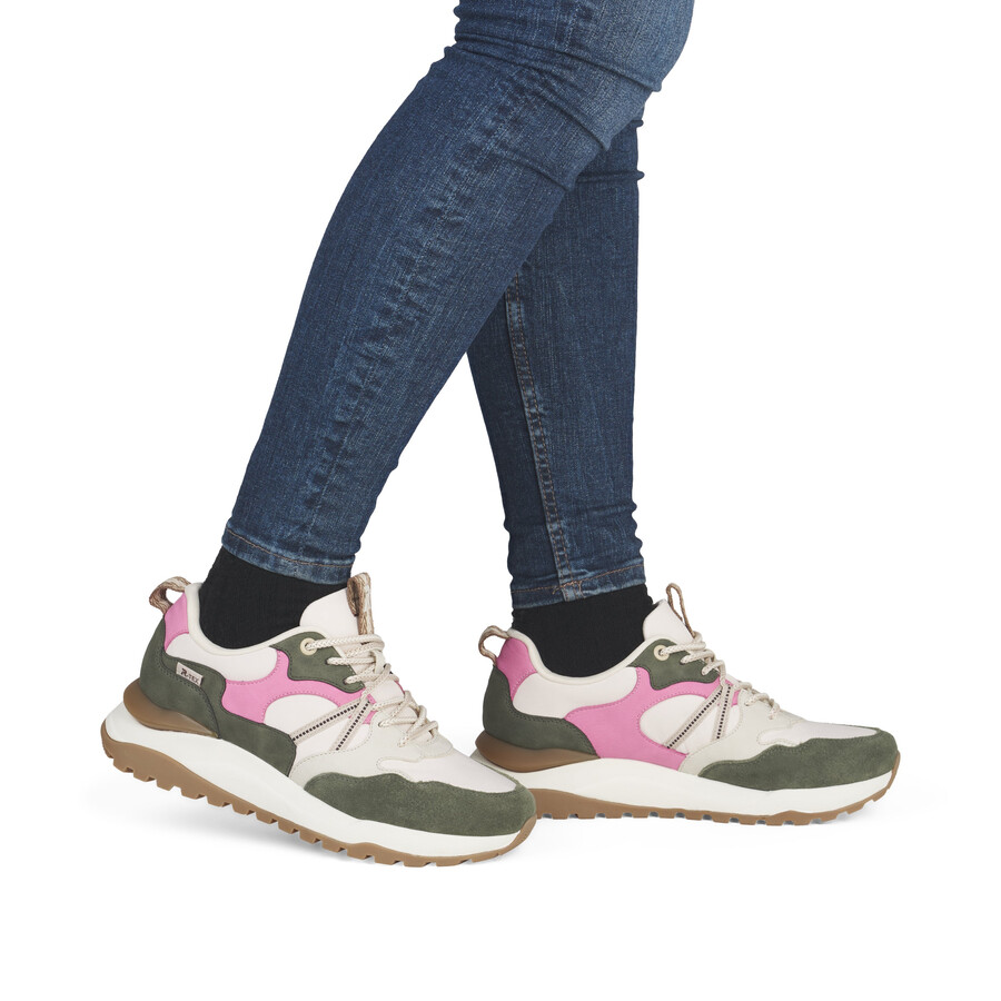 white trainers for women rieker sport w2501-83